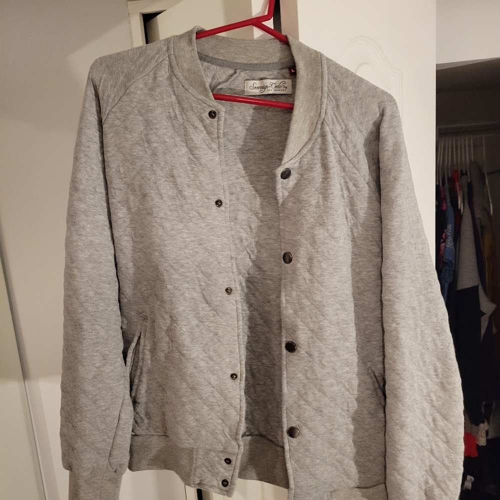 Sovereign Code cotton bomber jacket, size large